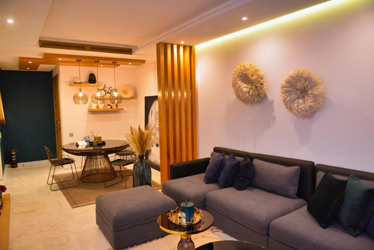 Appartement De Prestige Climatise A L'Hivernage 400M De La Gare Marrakesh Exterior photo